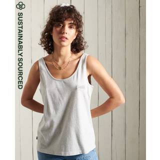 Superdry Klassisk ærmeløs top i økologisk bomuld