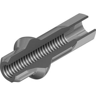 DT Swiss Nippel Squorx Pro Head Pro Lock Alu 2x15 mm sølv - 4 stk - NPAH20150N0100