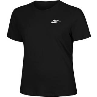 Nike Sportswear Club Essentials-T-shirt til kvinder - sort - XL (EU 48-50)