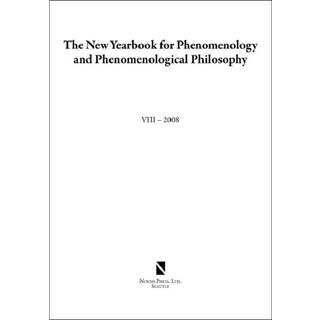 New Yearbook for Phenomenology and Phenomenological Philosophy