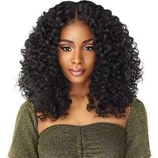 Sensationnel Butta Lace Front Wigs - Butta Unit 5 Glueless Extra Wide 5 tommer dyb del Synthetic Wig Preplucked Hairline HD Blonder med Babyhair