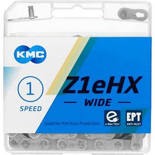 KMC Z1EHX-Wide Kæde 112 Links - Sølv