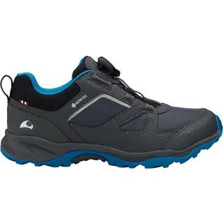 Viking Footwear Kids' Nator Low Gore-Tex Boa Black/Royal Blue, 31