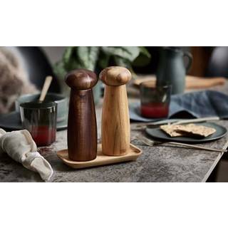 Aida RAW Teak Kværnesæt m/Bakke