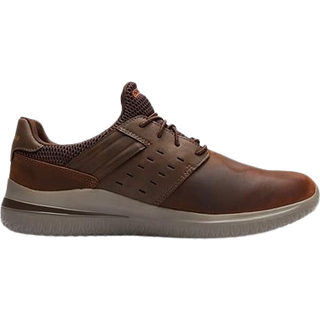 Skechers Skechers Brown Wide Fit Delson 3.0 Ezra Trainers