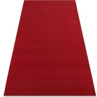 Tæppe RUMBA 1974 enkelt farve klaret, rød 200x500 cm