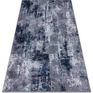 MIRO 51924.805 tæppe skal vaskes Abstraktion skridsikker - grå / sininen 200x290 cm