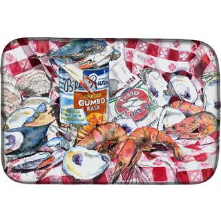 """" Caroline's Treasures 8894DDM Dish Drying Mat 14 """" """" X 21 """" """" Multicolor """"