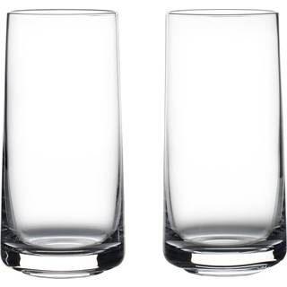 Rocks Highball 2 stk. fra Zone Denmark - Clear farve - Mundblæst blyfrit krystalglas
