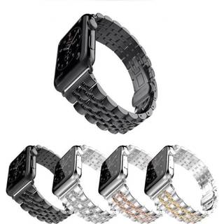 SKALO metal armbånd 5-link Apple Watch 42/44/45/49mm - Rosa guld