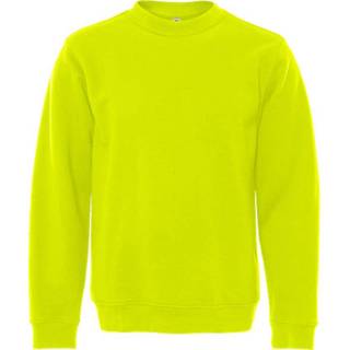 Fristads 100225 Acode Klassisk sweatshirt / Arbejdstrøje Lys gul S