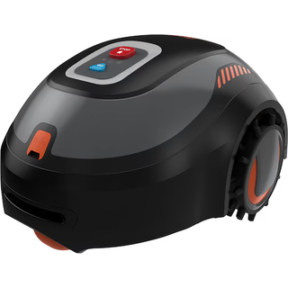 Black & Decker BCRMW123-QW Robotplæneklipper med Self-clean funktion & garage, 700 m²