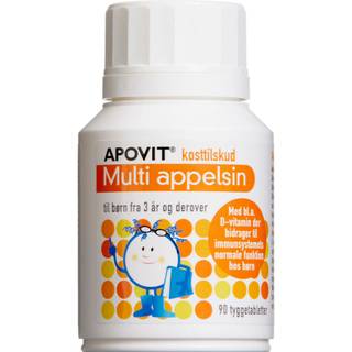 APOVIT Multi Appelsin Kosttilskud 90 stk