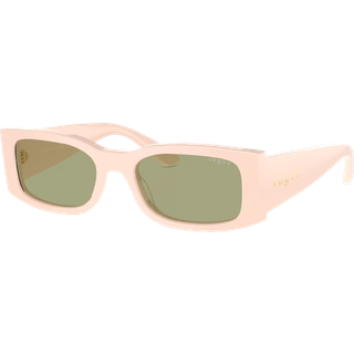 VOGUE EYEWEAR Kvinde VO5584S 316482 Solbriller Acetat Beige Grøn Firkantet Normal