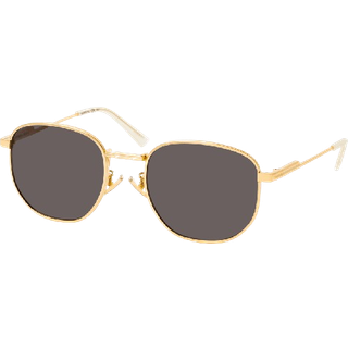 Bottega Veneta BV1160SA Asian Fit 004 53 Solbriller Mænd Guld - Gold - 53mm