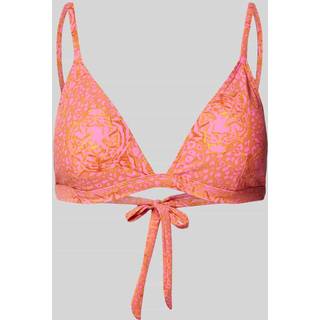 Barts Women's Ailotte Fixed Triangle Bikinitop Damer størrelse 36 farve rød