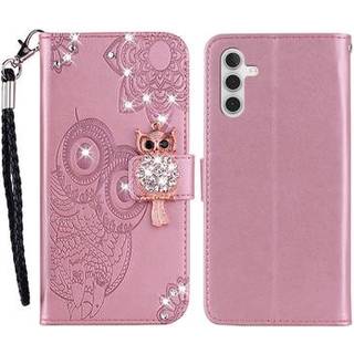 Samsung Galaxy S23 FE Ugle Rhinsten Pung - Rosaguld