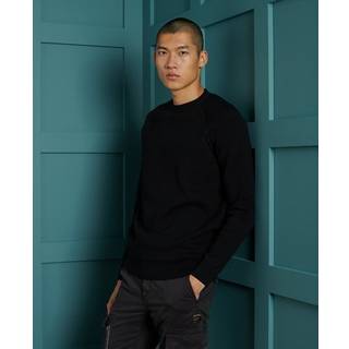 Superdry Essential trøje i bomuld med rund halsudskæring