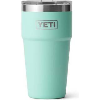 Yeti Rambler 20 Oz Stabelbar tumbler Rustfrit st?l Vakuum isoleret med Magslider L?g Seafoam