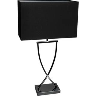 By Rydéns Omega bordlampe 69 cm Sort/Krom