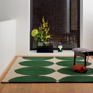Marimekko Isot Kivet Tæppe 200x300 Cm t - Tuftede tæpper Uld Fra New Zeeland Grøn - 132507200280