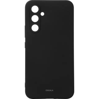 ONSALA Phone Case with Silicone Feel Black - Samsung A55 5G