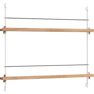 Moebe Magazine Shelving MS.65.1 Eg/Hvid