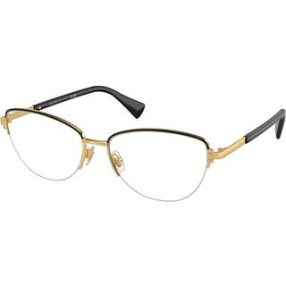 Ralph Lauren Kvinde RA6059 9443 Optiske stel Metal Guld Transparent Cat Eye Normal