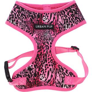 Urban Pup Harness - Lyserød leopard / L