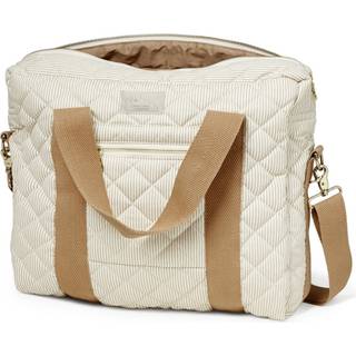 Cam Cam Copenhagen Pusletaske - Mellem - OCS - Classic Stripes Camel