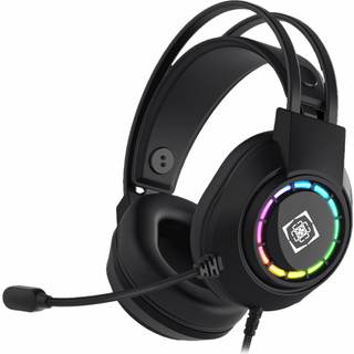 DELTACO DH220 USB Stereo Gaming Headset - RGB - Sort