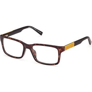 Timberland Mand TB50001-H 52 Optiske stel Injiceret Havana Firkantet Normal