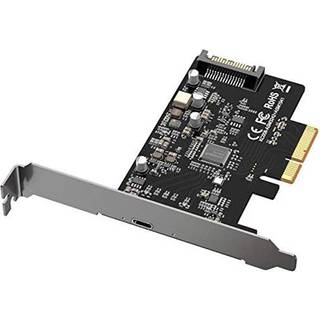 Maiwo KC008 x4 PCI Express-kort til 1x ekstern USB type C 20 Gbps USB 3.2 Gen 2x2 PCIe 3.0 x4
