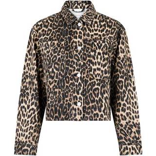 Neo Noir - Emilia Leopard Jacket - 400 Leopard