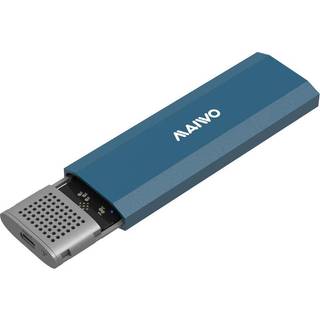 Maiwo USB-C dockingstation 2,5"/3,5" 2x SATA HDD SSD & SD/TF hukommelseskort, HDMI2.0 4K60Hz RJ45 GigaLan USB-A & USB-C 10Gbps