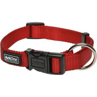 Nylonhalsbånd Classic Rød