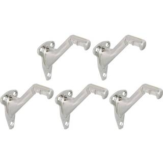 Design House 182006 Standard gel?nderbeslag 5-Pack Satin Nickel 5 Count