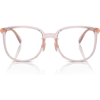 Coach HC6241D Asian Fit 5705 54 Briller Kvinder Lyserød - Transparent Dusty Rose Pink - 54mm