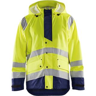 Blåkläder 4327 High Vis Regnjakke LEVEL 3 / High Vis Regnjakke LEVEL 3 - 3XL - High Vis Orange/Marineblå