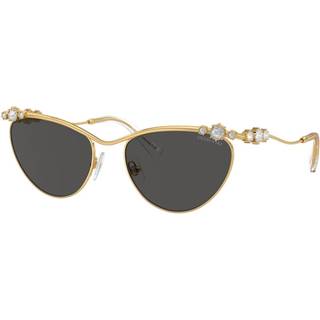 Swarovski Kvinde SK7017 400487 Solbriller Metal Guld Grå Cat Eye Normal