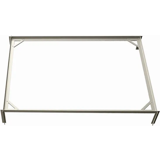 HAY - Connect Bed - Sengeramme - Hvid - 180 x 200 cm med Supportbar i midten