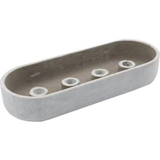 House Doctor - Adventsstage/Lysestage - Marb - Grey/Grå