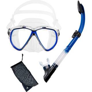 Martinique Snorkelsæt - Blå (Webshoptilbud)