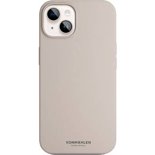 Vonmählen iPhone 14 Eco Silikone Bagside Cover - MagSafe Kompatibel - Beige
