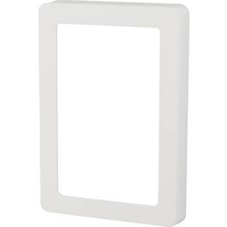 Lauritz Knudsen FUGA Base 63 designramme, hvid, 1,5 modul