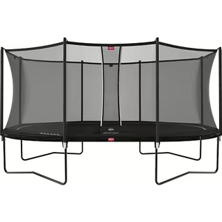 BERG Grand Favorit inkl Sikkerhedsnet   Black  520 x 345 cm