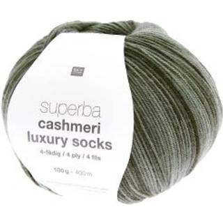 Superba Cashmeri Luxury Socks 4fädig - Oliv
