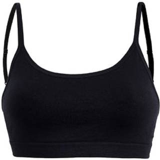 Soft basic - Soffi Bra top narrow strap 2 pak - black