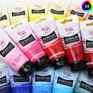 Rosa Akrylmaling 75ml. Blue (417)