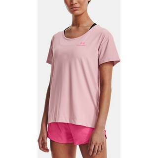 T-shirt Under Armour UA Rush Energy SS-PNK 1365683-647 Størrelse S
